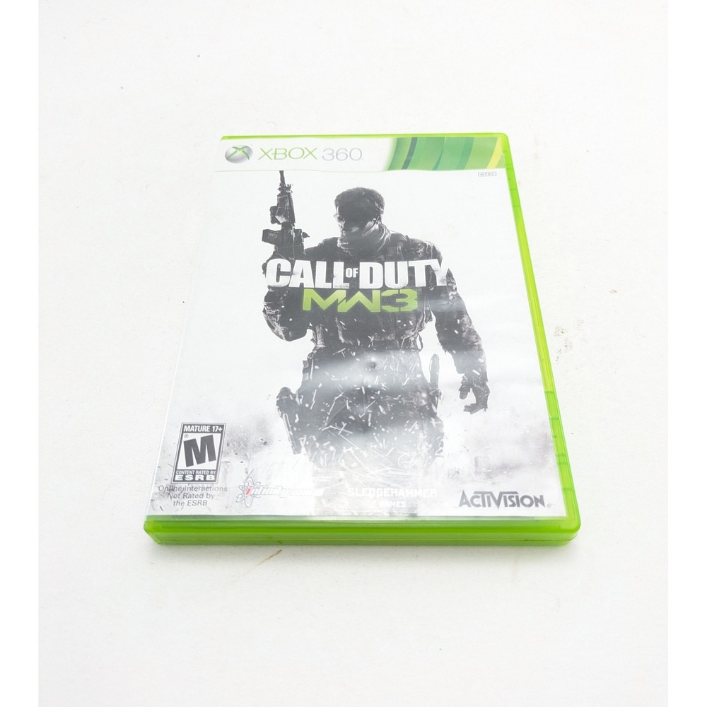 Call of Duty Modern Warfare 3 (Microsoft Xbox 360) With Manual Original Case